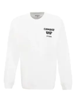 Carhartt WIP: Белая футболка 