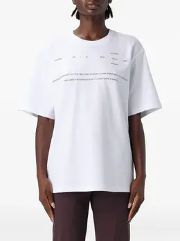 Sportmax: Белая футболка 