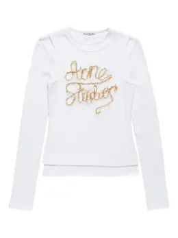 Acne Studios: Футболка с длинным рукавом 