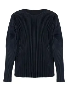 Issey Miyake: Футболка с длинным рукавом 