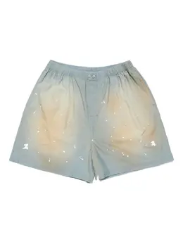 Acne Studios: Голубые шорты 