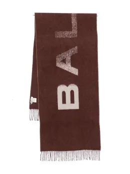Bally: Коричневый шарф 