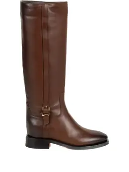 Santoni: Коричневые ботинки 