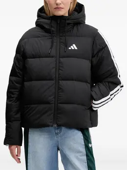 adidas: Чёрная куртка 