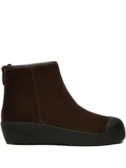 Bally: Коричневые ботинки 