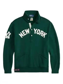 Polo Ralph Lauren: Зелёный свитшот 