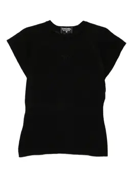 CHANEL Pre-Owned: Футболка с коротким рукавом 