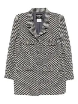 CHANEL Pre-Owned: Однобортная куртка 