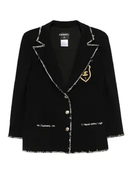 CHANEL Pre-Owned: Однобортная куртка 