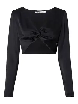Calvin Klein: Бархатный топ 