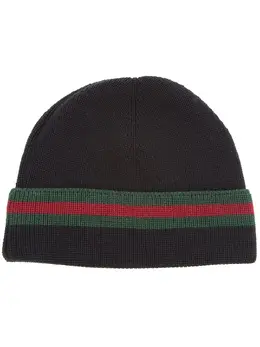 Gucci: Чёрная кепка 