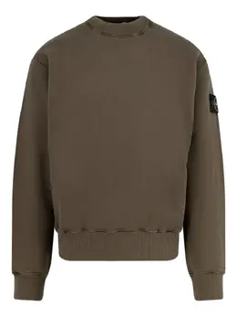 Stone Island: Зелёный свитер 