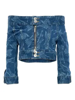 DSQUARED2: Куртка с открытыми плечами 
