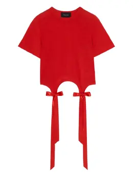 Simone Rocha: Красный топ 