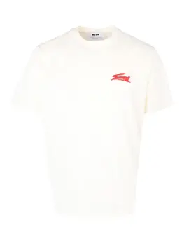 MSGM: Футболка из кролика 