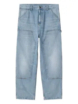 Carhartt WIP: Голубые джинсы 