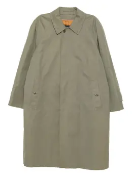 Burberry Pre-Owned: Зелёный плащ 