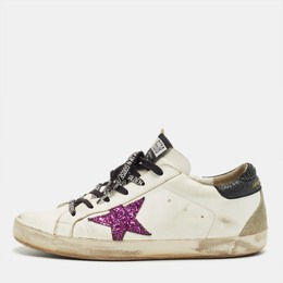 Golden Goose: Белые кроссовки  Super Star