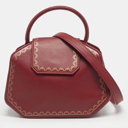 Cartier: Красная сумка на руку 