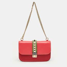 Valentino: Многоцветная сумка 