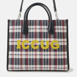 Gucci: Многоцветная сумка-шоппер 