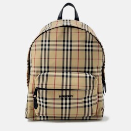 Burberry: Бежевый рюкзак 