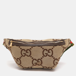 Gucci: Бежевая сумка  GG