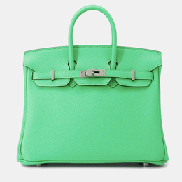 Hermes: Зелёная сумка  Birkin 25