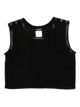 CHANEL Pre-Owned: Трикотажная блуза 