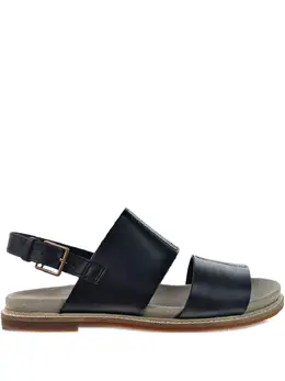 Clarks Originals: Чёрные сандалии 
