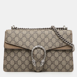 Gucci: Коричневая сумка  GG Supreme
