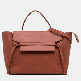 Celine: Коричневая поясная сумка 