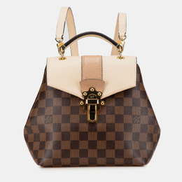 Louis Vuitton: Коричневый рюкзак 