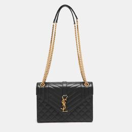 Saint Laurent Paris: Чёрная сумка  Envelope