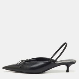 Balenciaga: Чёрные туфли  Knife