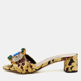 Miu Miu: Многоцветные сандалии 