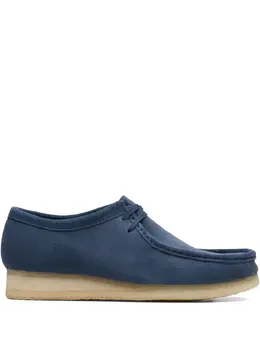 Clarks Originals: Голубые ботинки 