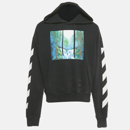 Off-White: Чёрная толстовка 
