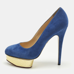 Charlotte Olympia: Голубые туфли 