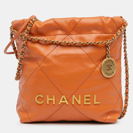 Chanel: Оранжевая сумка 