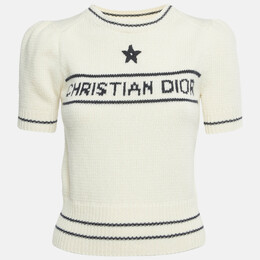 Dior: Топ из шерсти 