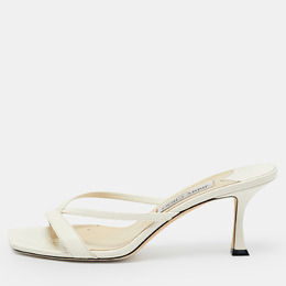 Jimmy Choo: Белые сандалии 