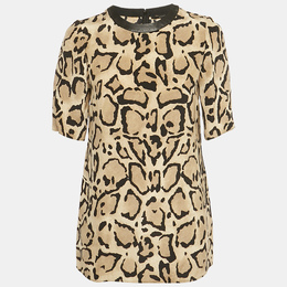 Gucci: Коричневая блуза 