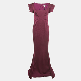 Zac Posen: Фиолетовое платье 