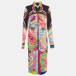 Versace: Многоцветная рубашка 