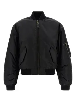 Balenciaga: Чёрная куртка 