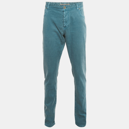 Loro Piana: Зелёные джинсы 