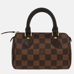 Louis Vuitton: Коричневая сумка  Speedy