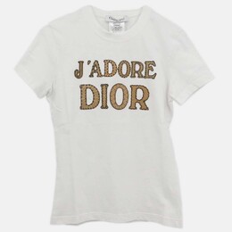 Dior: Белая футболка 