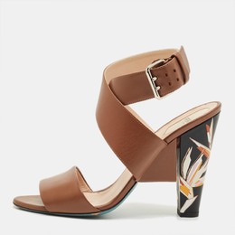 Fendi: Коричневые сандалии 